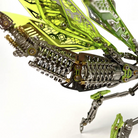 Billede af 3D Giant Praying Mantis Green/Silver