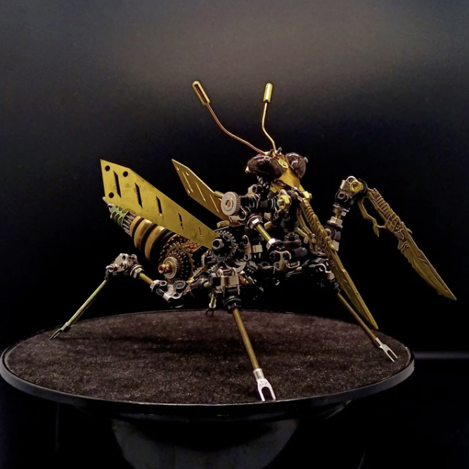 Billede af 3D Mantis Metal Puzzle