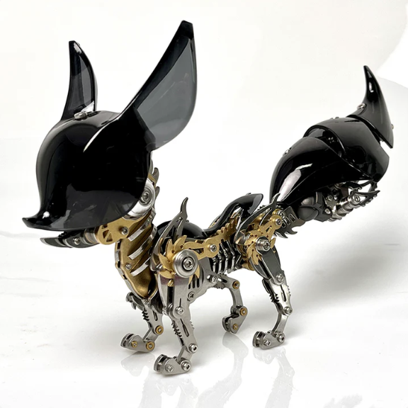 Billede af 3D Metal Puzzle Black Fox
