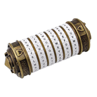Billede af Da Vinci Cryptex Puzzle Box - Rustik/Hvid