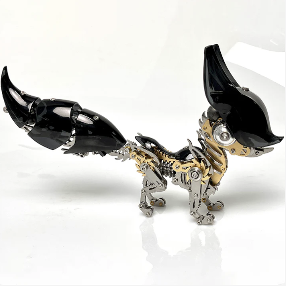 Billede af 3D Metal Puzzle Black Fox