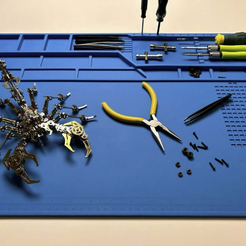 Billede af 3D Scorpion Black/Gold Metal Puzzle - Value Pack