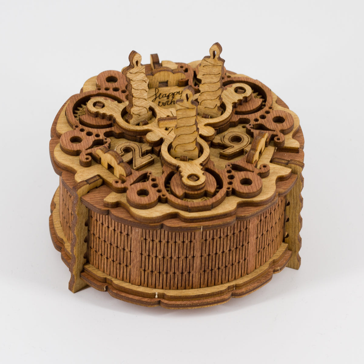 Detaljebillede af Birthday Cake - Gift Puzzle Money Box