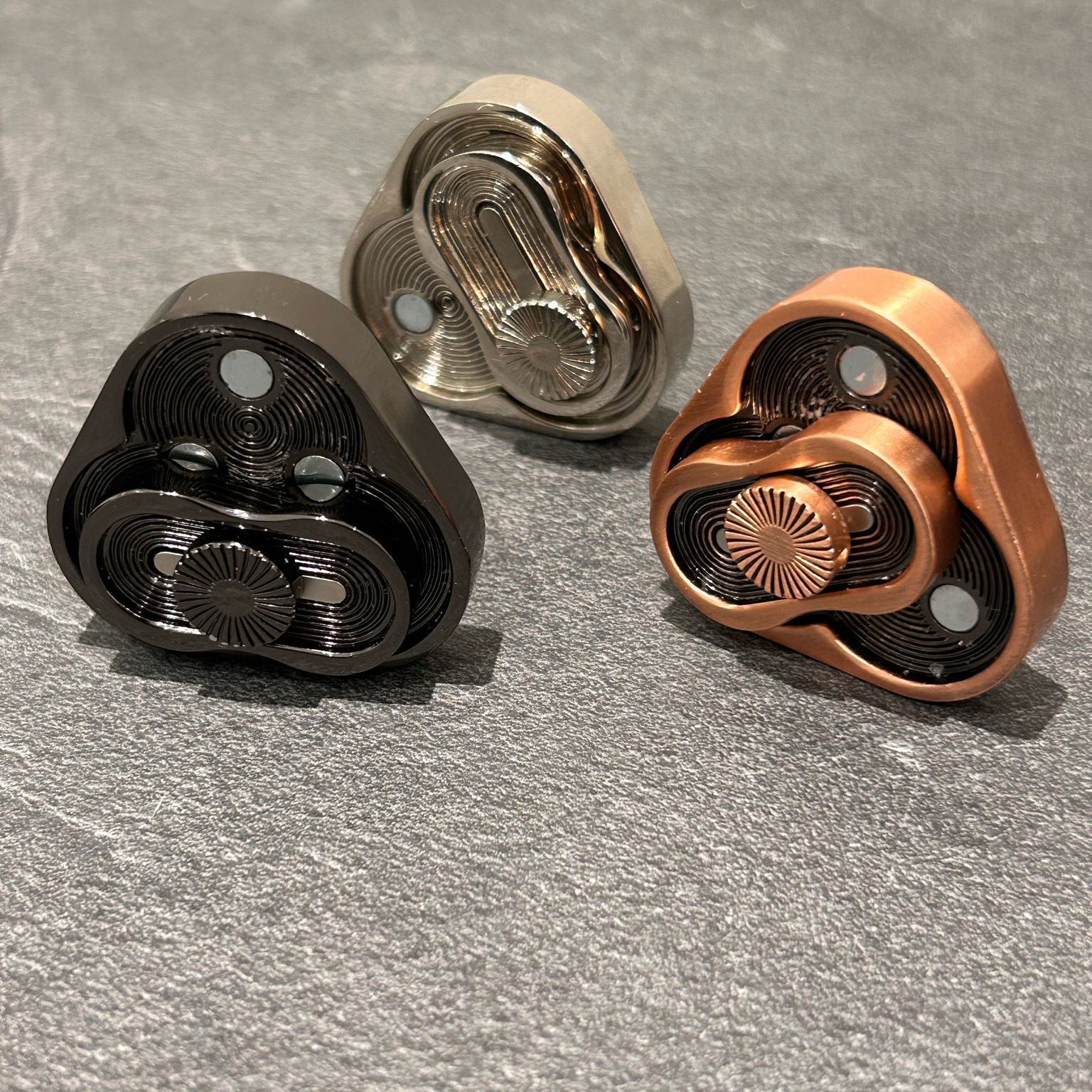 Billede af Silver Metal Triangle Slider