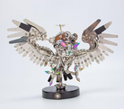 Billede af 3D Steampunk Owl Metal Puzzle