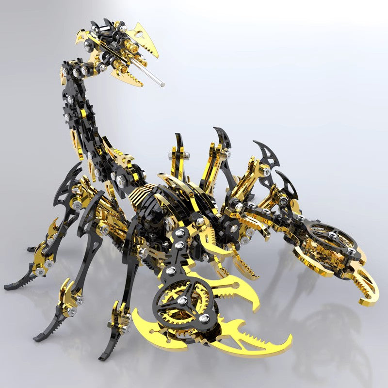 3d Gold/Black Scorpion