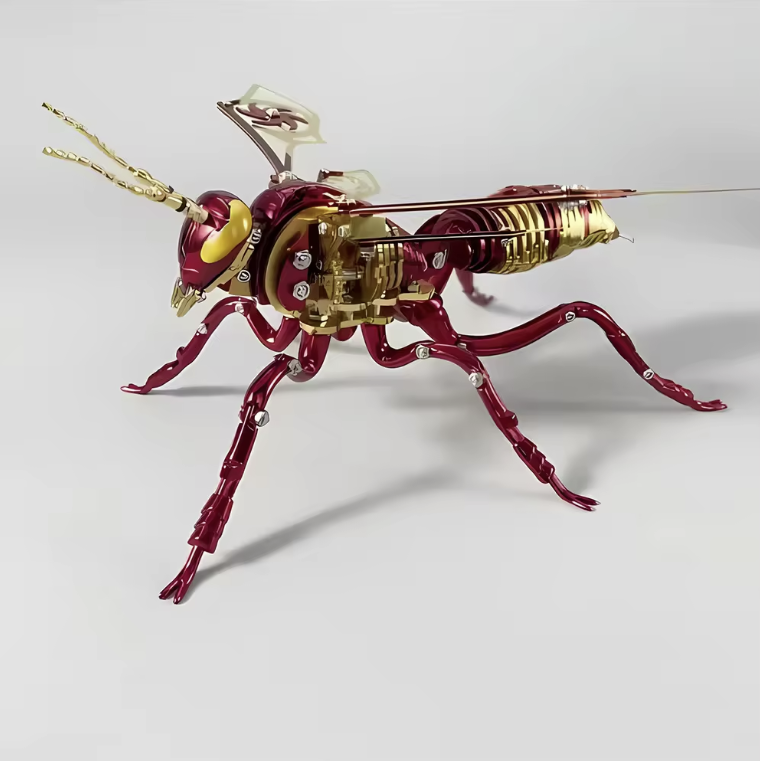 Billede af 3D Wasp Gold/Red