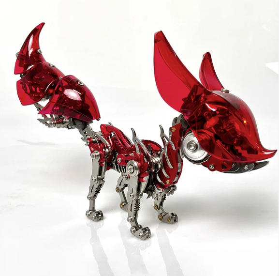 Billede af 3D Metal Puzzle Red Fox