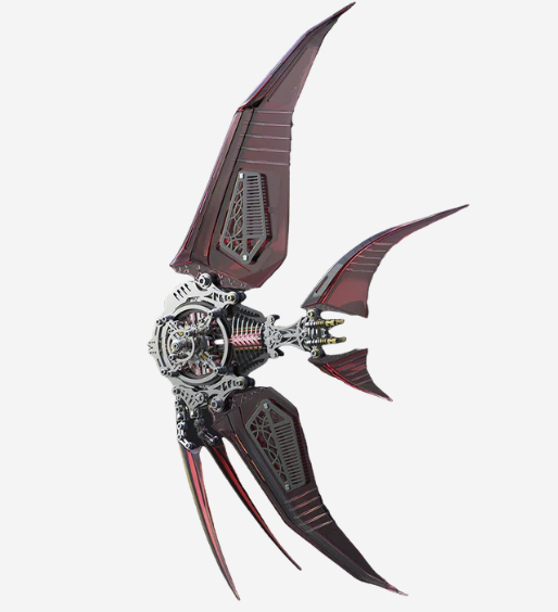 Billede af 3D Angel Fish Red Metal Puzzle