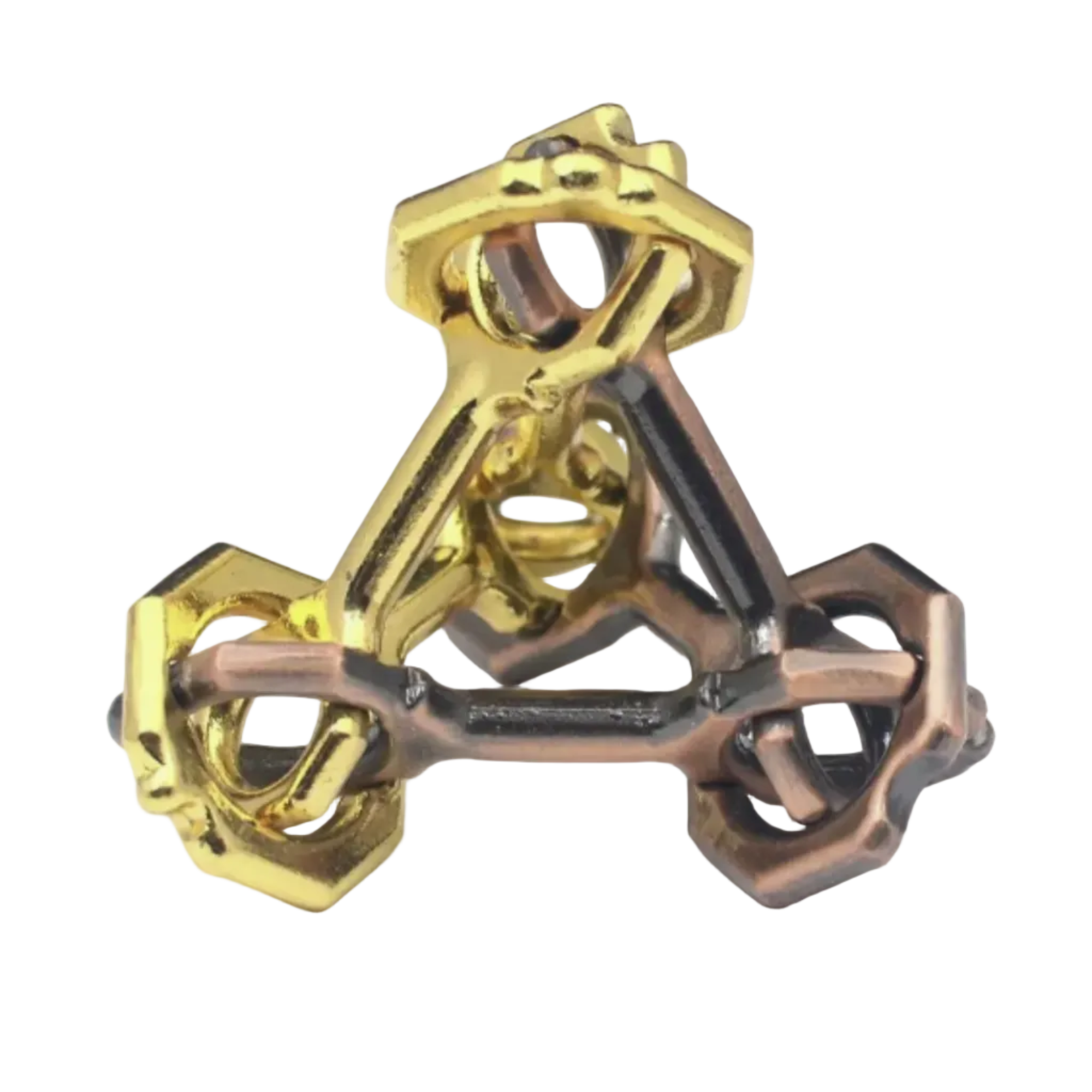 Billede af Trekantknuden Metal brainteaser
