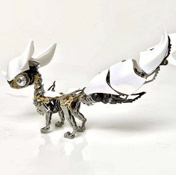 Billede af 3D Metal Puzzle White Fox