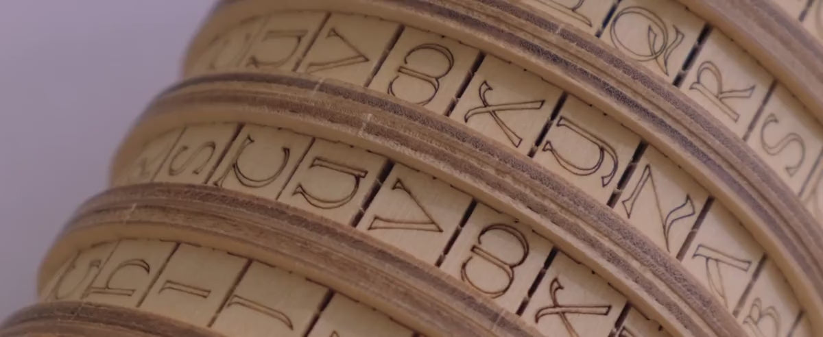 Cryptex fra EscapeWelt – Træpuslespil med kode og hemmeligt rum
